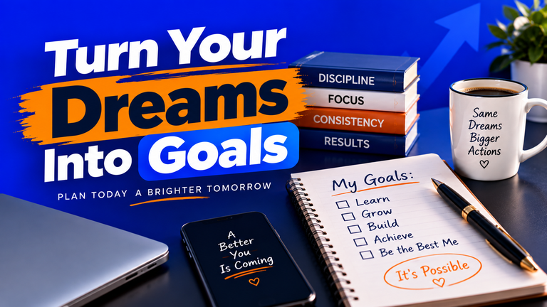 Turn Your Dreams Into Goals