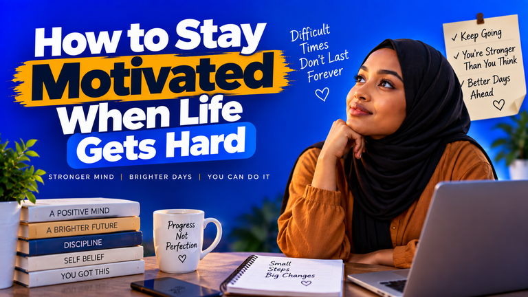How to Stay Motivated When Life Gets Hard